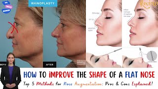 Top 5 Methods for Nose Augmentation Pros amp Cons Explained augmentation nosecare augmentedreality [upl. by Carmelita]