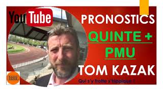 MERCREDI 03 NOVEMBRE PRONOSTIC QUINTE PMU TURF TOM KAZAK €€€ [upl. by Adlai905]