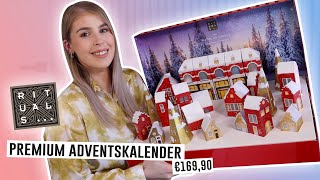 RITUALS ADVENTSKALENDER UNBOXING 2023  PREMIUM VERSIE 🎄🤍  Make Me Blush [upl. by Dadivitan]