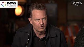 Matthew Perry shocks fans with slurred speech in Friends reunion video [upl. by Assetniuq497]