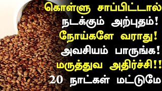 கொள்ளு செய்யும் அற்புதம்  Kollu Health Benefits in Tamil Health Tips in Tamil Tamil News [upl. by Nastassia697]