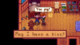 Choosing bad dialogues in Stardew Valley Part 7 [upl. by Gnilrits]