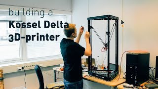 Building a large Kossel Delta 3D printer [upl. by Samanthia]