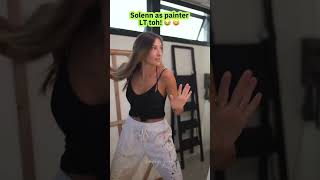 SOLENN HEUSSAFF AS PAINTER LAUGH TRIP TO LAKAS MAKA GV EH solennheussaff comedy [upl. by Ezequiel]