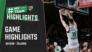 Bayern  Žalgiris  Game Highlights  20240315 [upl. by Liggitt]