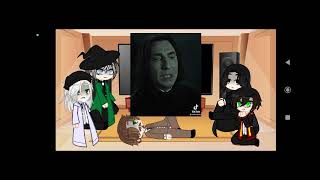 HP professors  Harry reacts to Severus Snape Part 23 [upl. by Mayram]