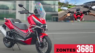 FINALLY Zontes 368G Launched to Shake Honda Forza 350s Market [upl. by Araihc884]