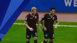 SALERNITANA VSS BOLOGNA FC 1919  PES 2021 GAMEPLAY [upl. by Atalya]