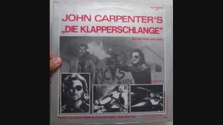 John Carpenter  Die klapperschlange 1983 12quot instrumental [upl. by Aden240]