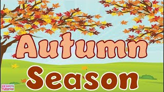 AUTUMN Season  Four Seasons  Winter Spring Summer Autumn  Liy Learns Tutorial [upl. by Eberhard]