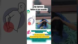 Stiff hip  Try these exercises part6physiotherapy hip pain sciatica nerve Compression [upl. by Mun132]