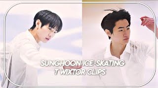 Sunghoon ice skating twixtor clips [upl. by Esmond]