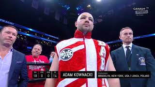 Adam Kownacki Vs Gerald Washington [upl. by Ekusuy]