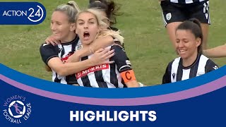 ΠΑΟΚ  Παναθηναϊκός 10  Highlights  Womens Football League 202425  ACTION 24 [upl. by Atteyek]