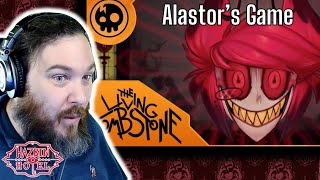 SLAP That BASS The Living Tombstone  Alastors Game Hazbin Hotel Song Reaction [upl. by Fredkin630]