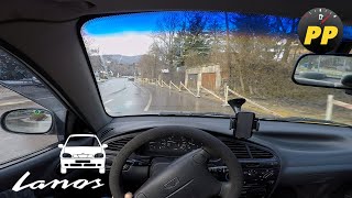 Daewoo Lanos 16 SX  POV test drive [upl. by Wivinah]