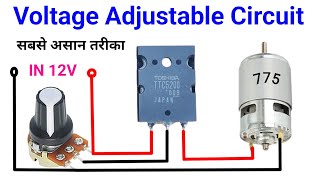 TTC5200 Voltage Power Regulator  Voltage Adjustable Circuit  Output Volt AMP Load ⚡️ [upl. by Nomaj]