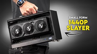 Portable amp Powerful This Tiny PC Build Slays  MiniNeo  KXRORS S300 ITX  PRIME RTX 4070 Super [upl. by Naerad535]