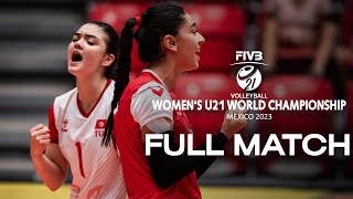 EGY🇪🇬 vs TUN🇹🇳  Full Match  Womens U21 World Championship  Aguascalientes [upl. by Germaun]