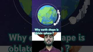 Why Earth is an Oblate Sphere  Earth Shape Explained in 13 Seconds [upl. by Imojean831]