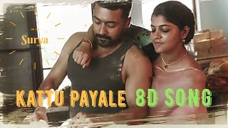 Kattu Payale 8D SONG I From Movie Soorarai Pottru I Starring Suriya Aparna I [upl. by Grossman]