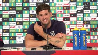 ENGLAND PRESS CONFERENCE Embargoed Section John Stones England v Switzerland Euro 2024 [upl. by Haneehs]