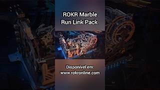 Marble Spaceport Marble Night City e Marble Run Link Pack da Rokr [upl. by Ratha732]