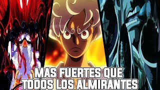 LOS NIVELES DE PODER DE GOROSEI SUPERAN A LOS ALMIRANTES Y A LUFFY  MAS FUERTE QUE AKAINU [upl. by Christye]