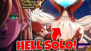 I solo Original Demon Raid in ALL Difficulties Normal  Hell  Seven Deadly Sins Grand Cross [upl. by Yerhcaz]