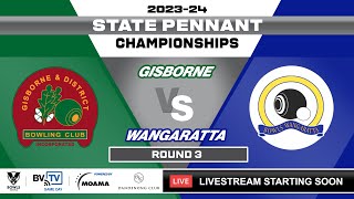 State Pennant  Midweek  Gisborne v Wangaratta [upl. by Ylaek]