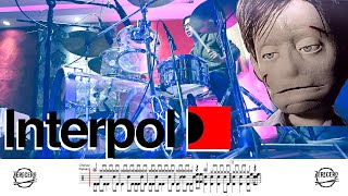 Interpol  Evil  Drum Cover and Score  Hugo Zerecero [upl. by Sholes924]