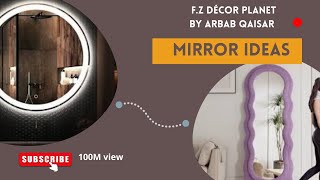 Top 20 Mirror 🪞 ideas 💡 design  mirror Design with led lights  Modern Mirror Design 2024 [upl. by Ataeb]