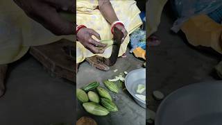 Bengali Jhinga parwal curry jhinga prawns parwal food cooking youtubeshorts shorts recipe [upl. by Nrubua]