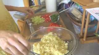 Malikas Tabbouleh Salad Recipe [upl. by Sinnod]