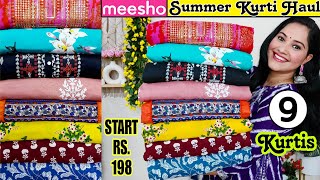 ❣️Meesho kurtiskurta Sets Haul ❣️START Rs198 ❣️Meesho kurti Haul ❣️Meesho Sale haul❣️Meesho haul [upl. by Stine]