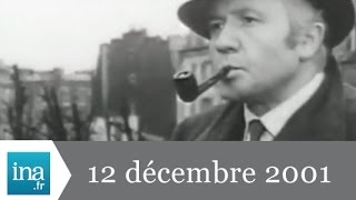 20h France 2 du 12 Décembre 2001  Jean Richard est mort  Archive INA [upl. by Eintruoc]