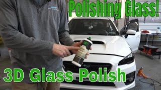 GlassWindshield Polishing Tips Featuring 3D 521 Cerium Oxide Glass Polish [upl. by Schuler]