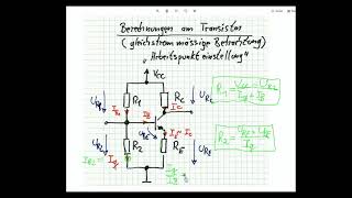 Transistor Basisspannungsteiler [upl. by Nicole]