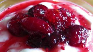 Cranberry sauce recipe  waiting for Lingonberries [upl. by Bowen]