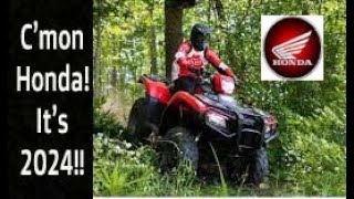 2024 Honda Foreman Rubicon 520 braap trailriding atv quad fishing hondamotorcycles honda [upl. by Kcaj]