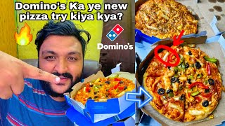 Dominos ka ye New Pizza try kiya kya  New Dominos Pasta Pizza Review  Dominos safe or not [upl. by Enelime991]