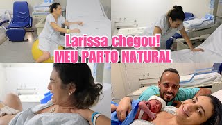 PARTO NATURAL SEM ANALGESIA E NENHUMA INTERVENÇÃO MÉDICA NASCIMENTO DA LARISSA  LAÍS VELOSO [upl. by Coffin463]