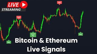 Live Bitcoin amp Ethereum Signals ETH  BTC  USDT  Live Streaming [upl. by Gyimah476]