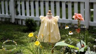 Smocked Bishop Tutorial with Angel Sleeves  Childrens Corner Gwen View B [upl. by Assen]