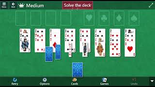 Microsoft Solitaire Collection FreeCell  Medium  December 23 2022 [upl. by Ayr508]