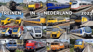 Treinen in Nederland 2023  Trains in The Netherlands 2023 [upl. by Dranreb957]