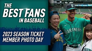 2023 Mariners Season Ticket Member Photo Day [upl. by Atiuqat644]