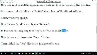 Proxifier Configuration for PC [upl. by Yralam829]