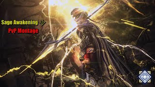 BDO  Sage Awakening⚡1250 Evasion  Open World PvP Montage [upl. by Aleik718]