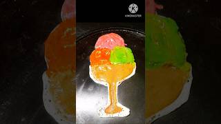 dosa dosaart cupicecreamdosa kidsdosa icecreamdosa trendingshorts shorts [upl. by Aiceila1]